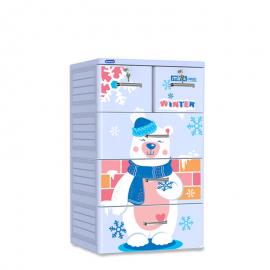 Tủ nhựa Mina 4 tầng Dương